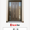 Pivot Steel Door BY-12 – Modern Luxury Pivot Door