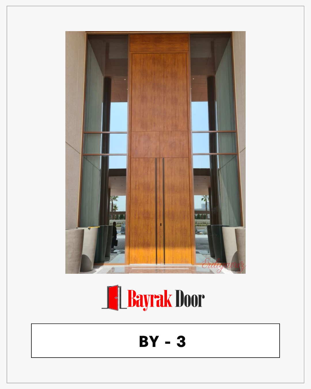 Pivot Kapı BY-3 Modeli