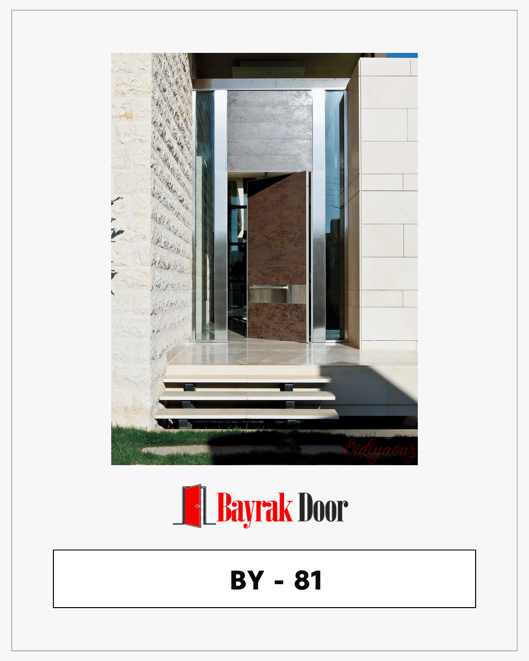 Pivot Kapı İzmir BY-81