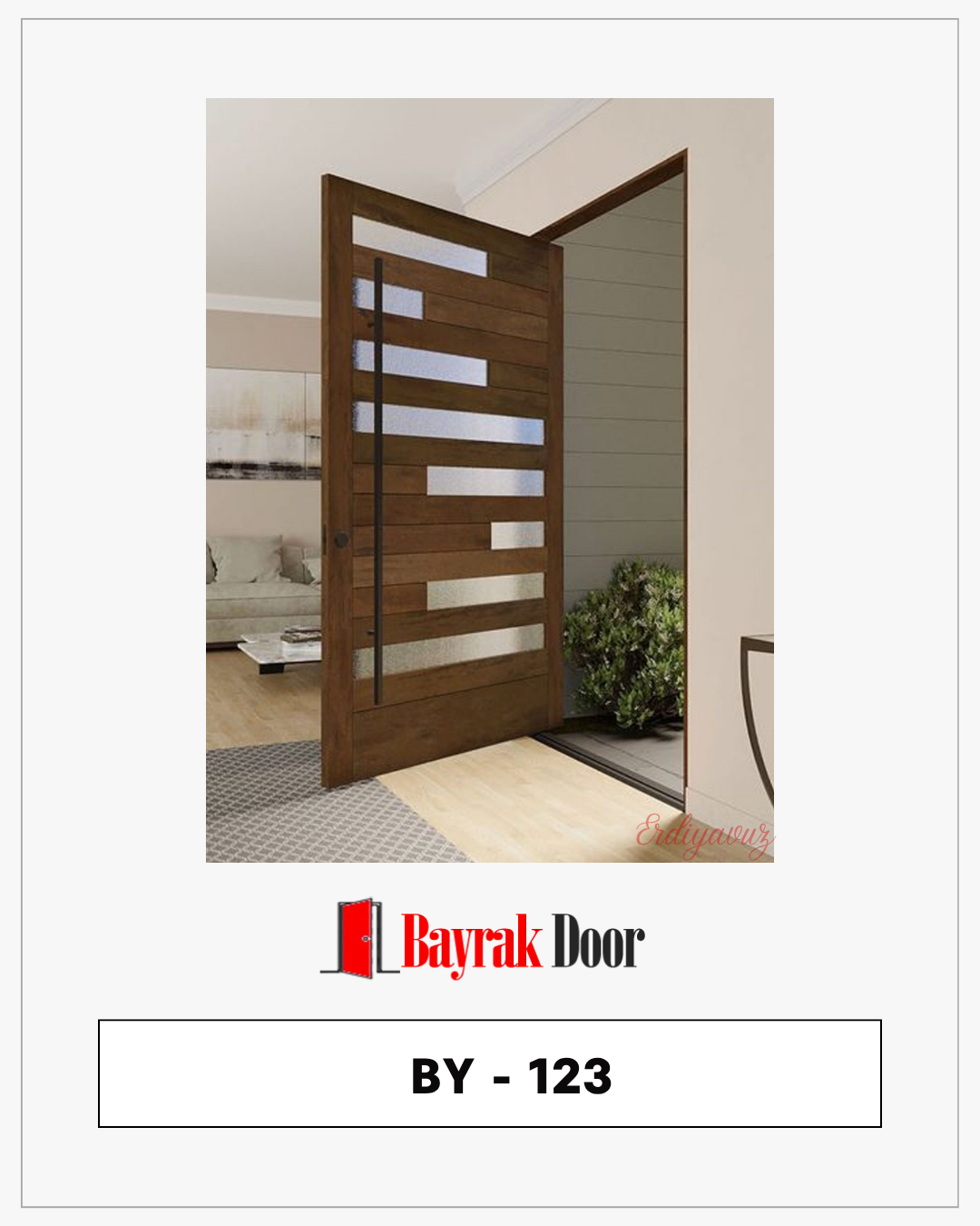 Pivot Çelik Kapı BY-123