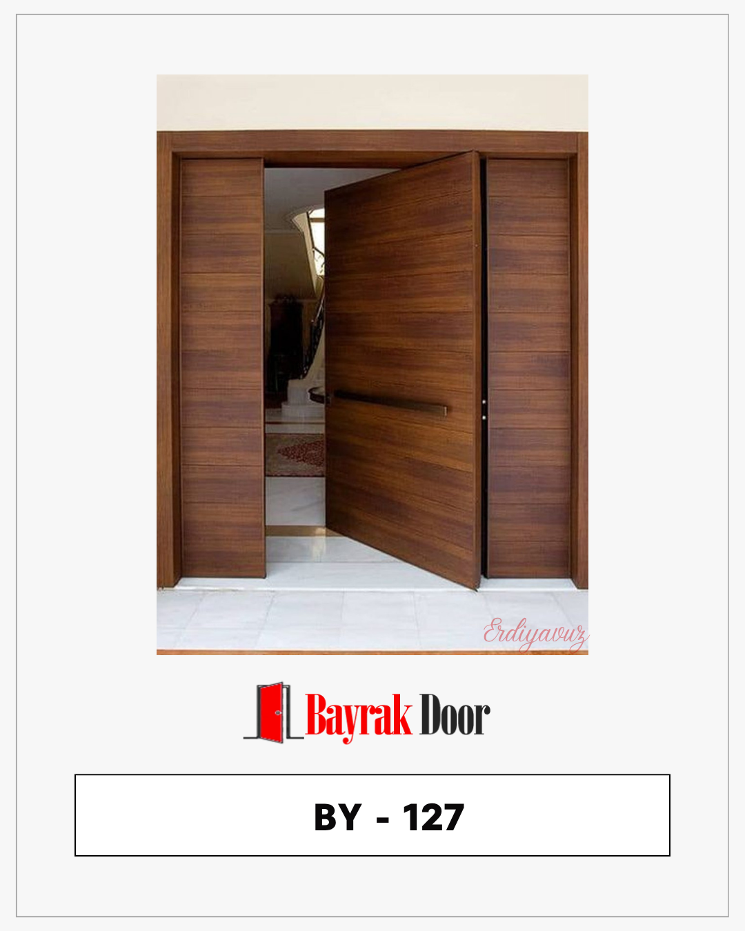 Pivot Çelik Kapı BY-127