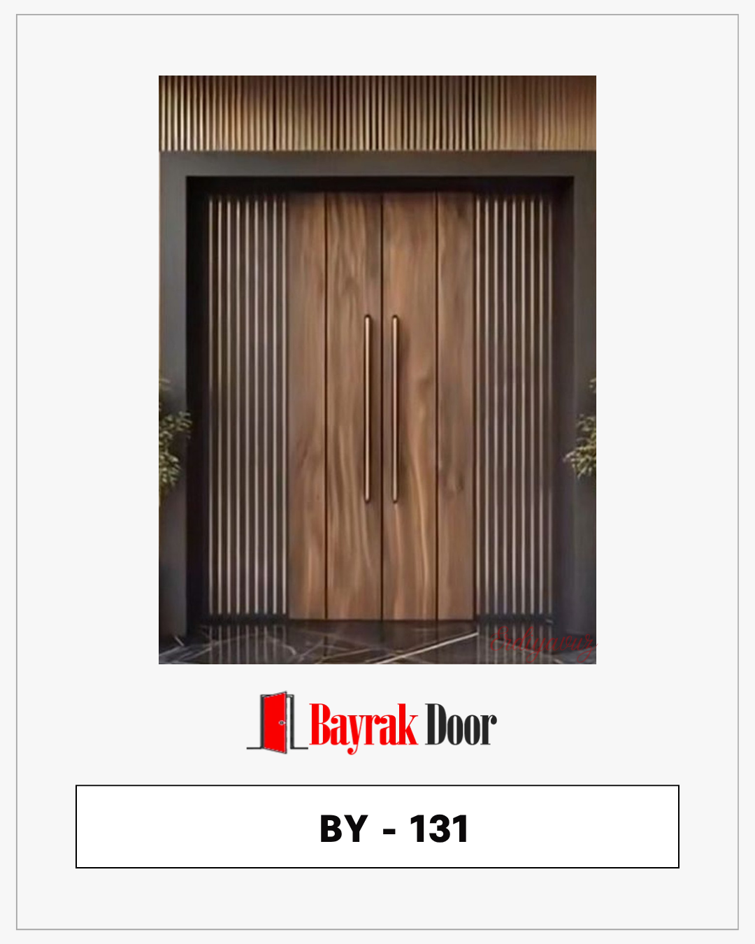 Pivot Çelik Kapı BY-130