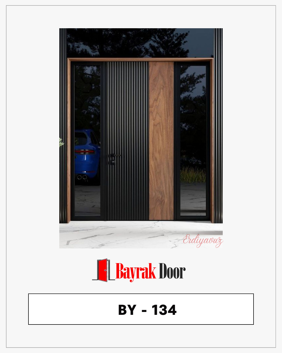 Pivot Çelik Kapı BY-134