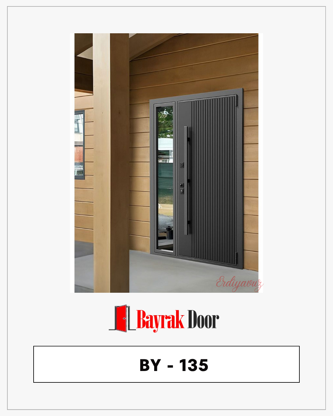 Pivot Çelik Kapı BY-135