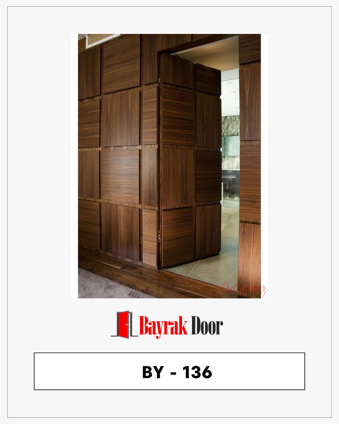 Pivot Çelik Kapı BY-136