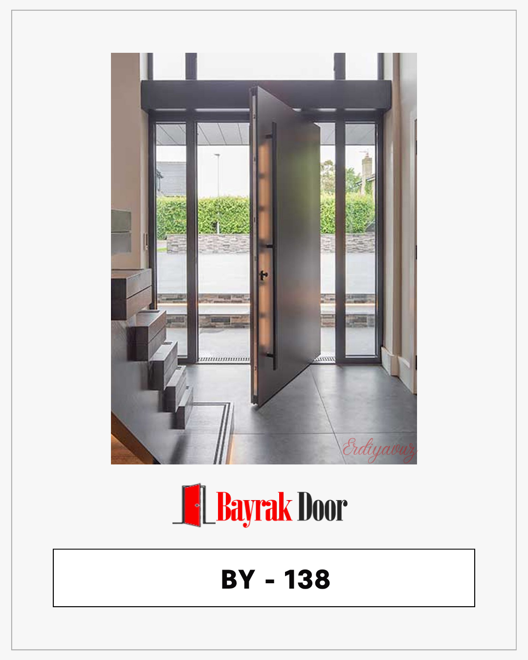 Pivot Çelik Kapı BY-138
