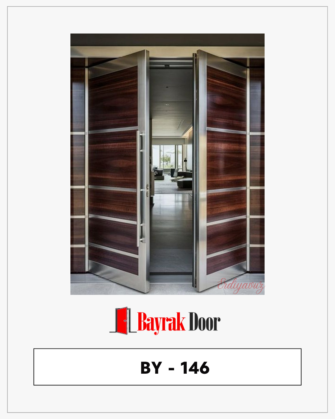 Pivot Çelik Kapı BY-146