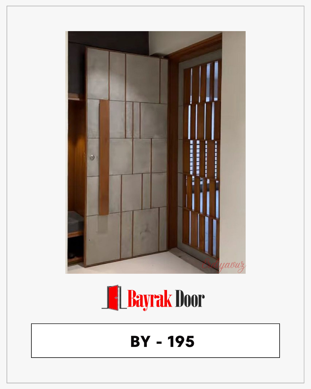 Pivot Kapı Artvin BY-195