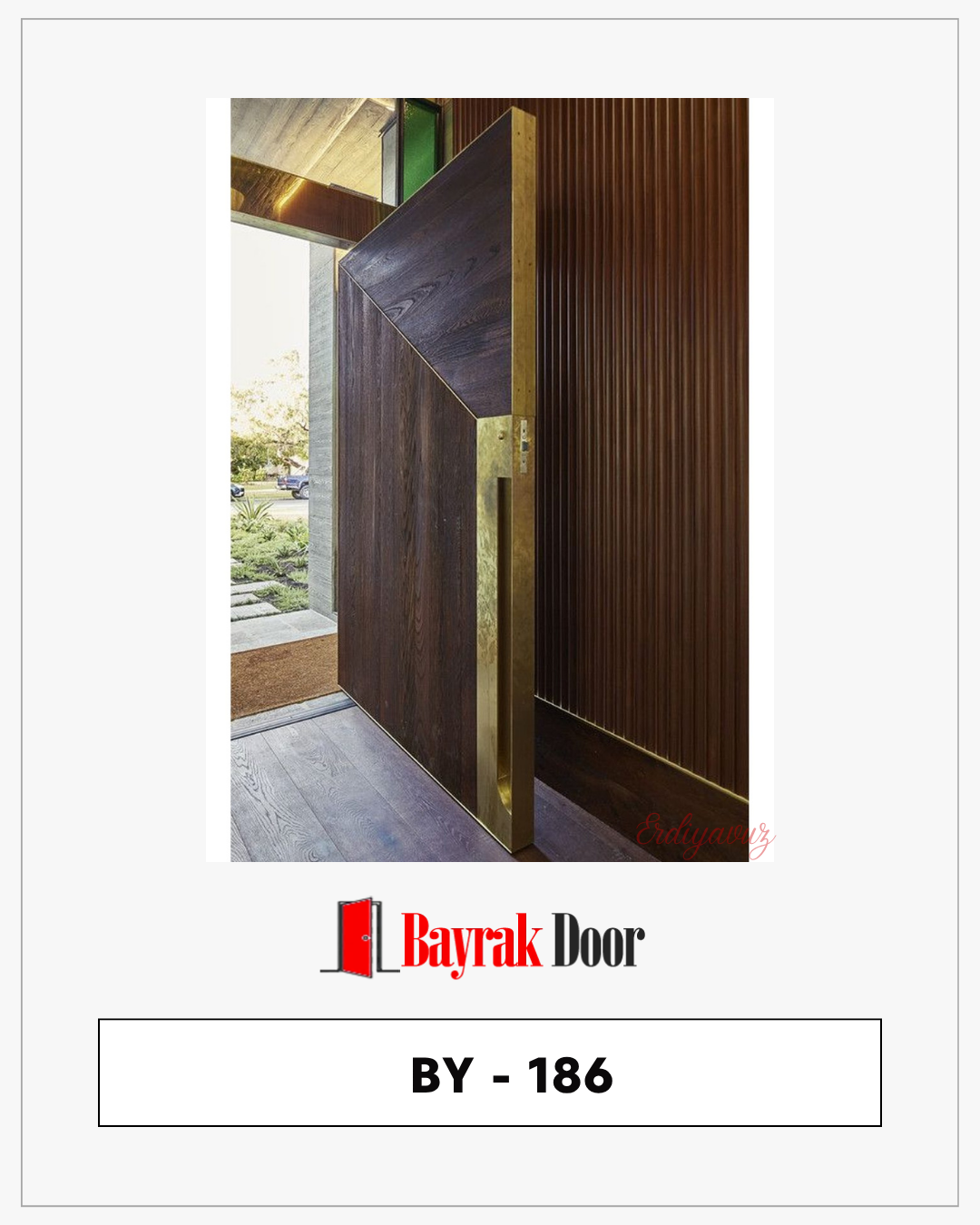 Pivot Kapı Bodrum BY-186