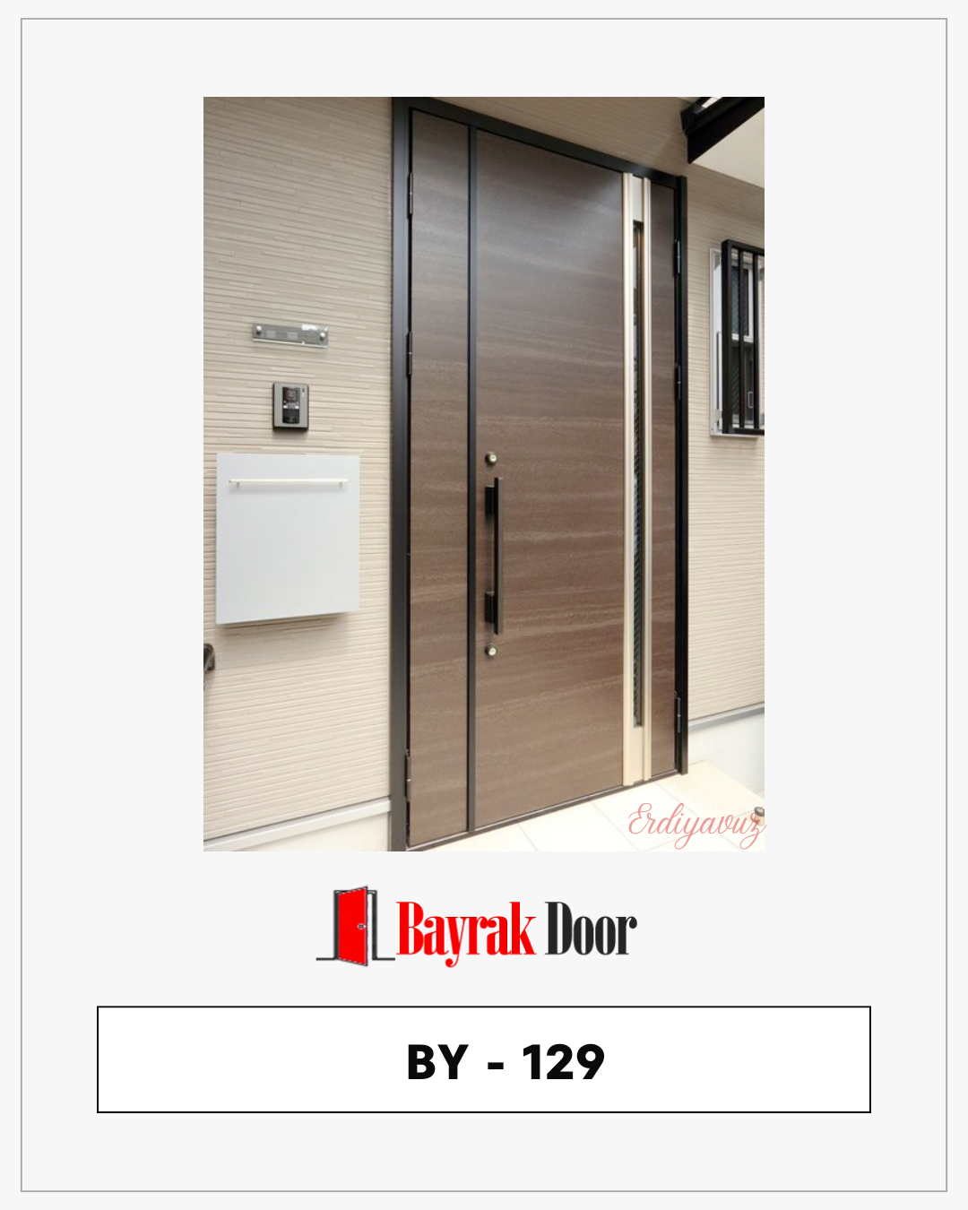 Pivot Çelik Kapı BY-129